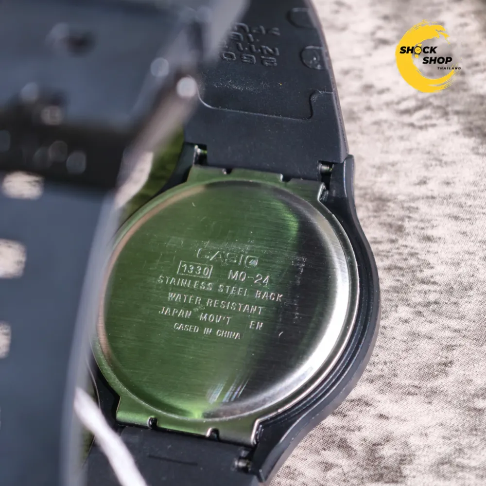 CASIO นาฬิกาข้อมือ มือสอง ของแท้ รุ่น MQ-24-9E คาสิโอ รูปที่ 3