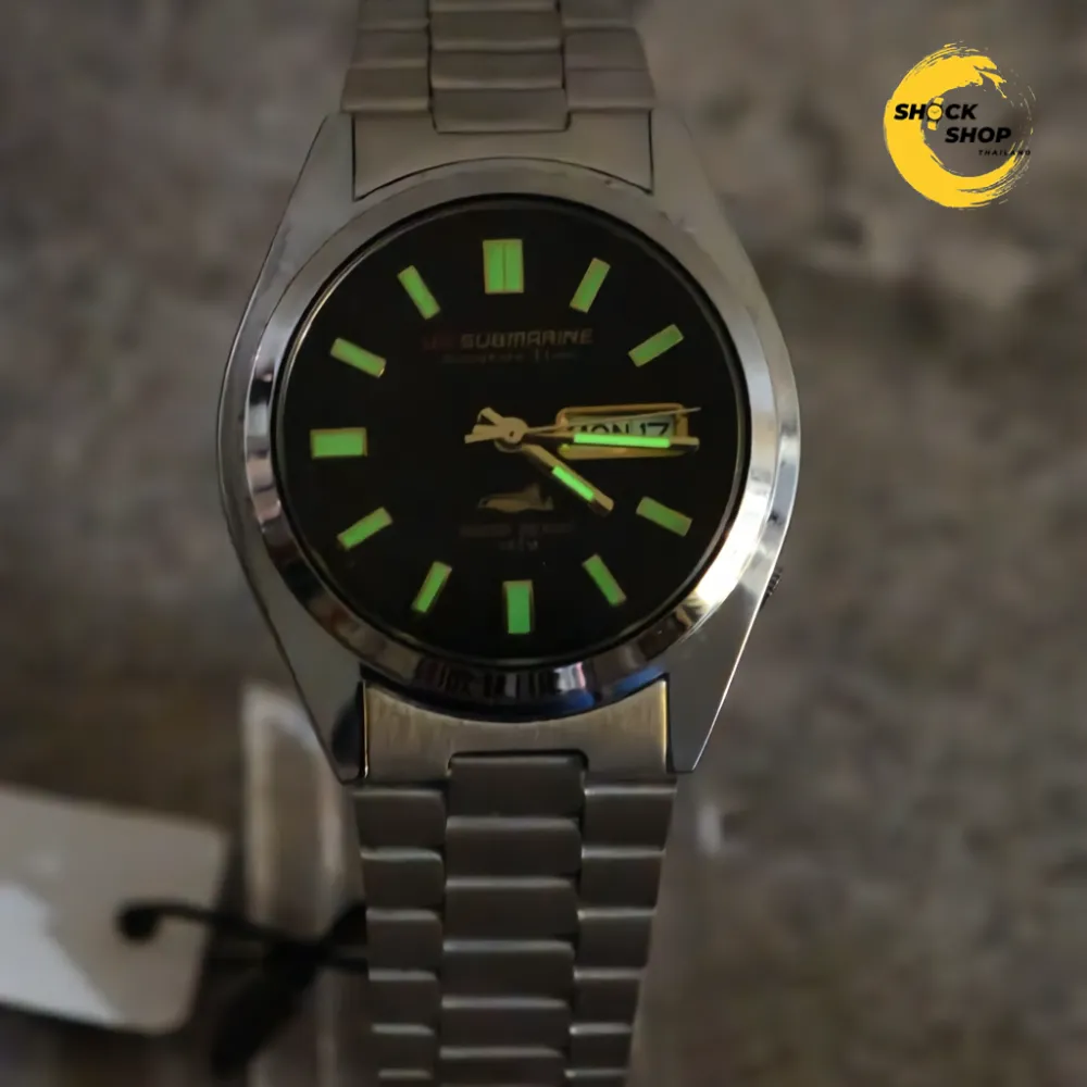Us Submarine นาฬิกาผู้ชาย มือสอง ของแท้ รุ่น J-035M ระบบควอทซ์ กันน้ำ 30เมตร รูปที่ 5